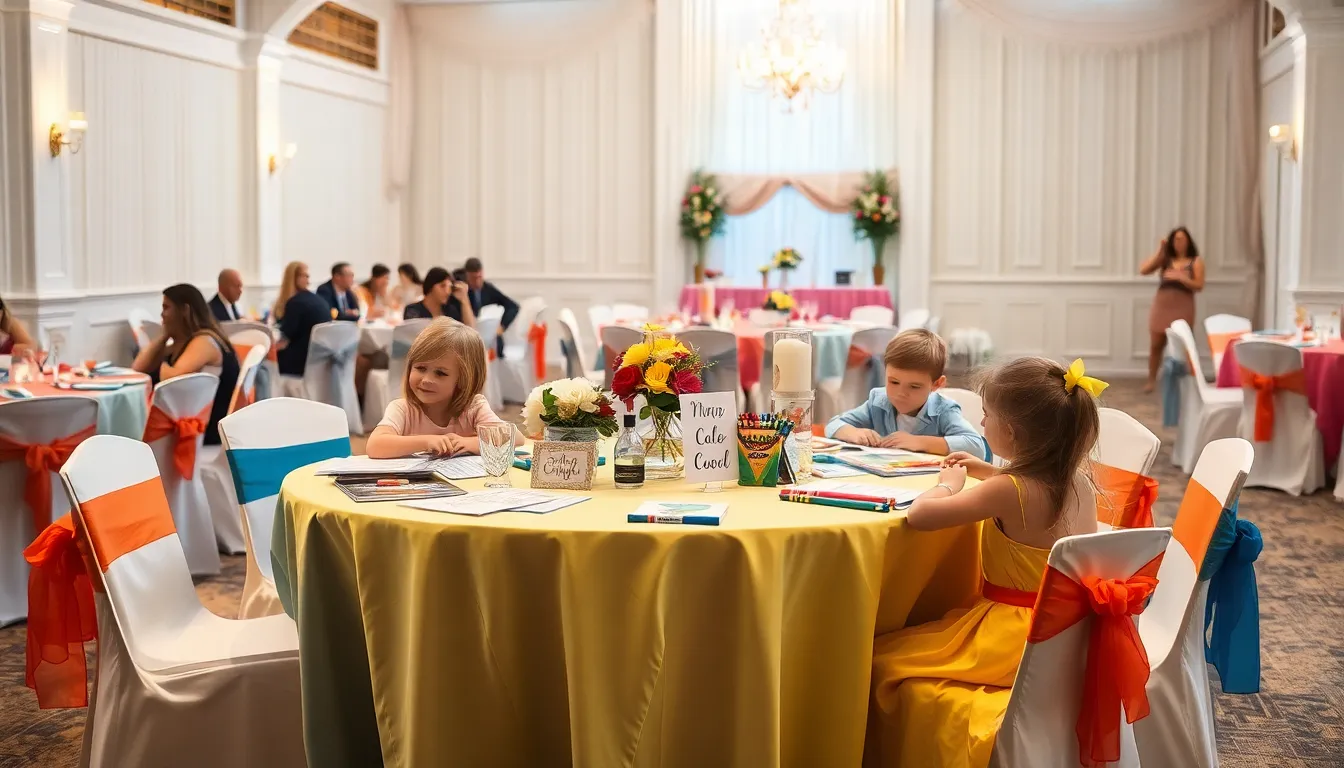 25 Creative Wedding Kids Table Ideas That Will Keep Children Happy All Night 12 25 Creative Wedding Kids Table Ideas That Will Keep Children Happy All Night 11