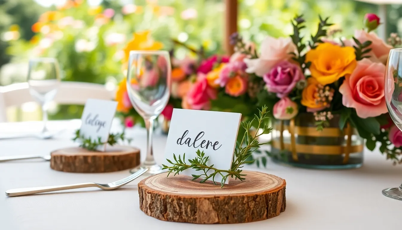50+ Creative Wedding Name Tags Ideas That Wow Your Guests (DIY & Premium Options) 11