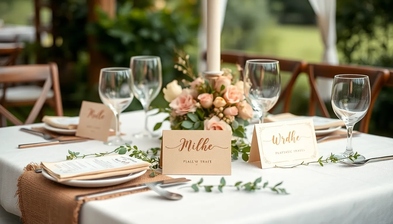 50 Creative Wedding Place Card Ideas That'll Make Your Guests Say "Wow!" 11