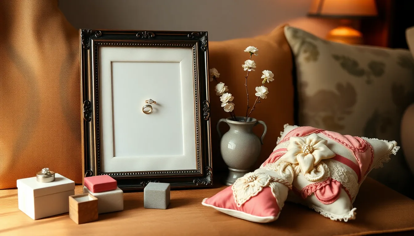 25 Creative Wedding Ring Holder Ideas That'll Make Your Ceremony Unforgettable 11