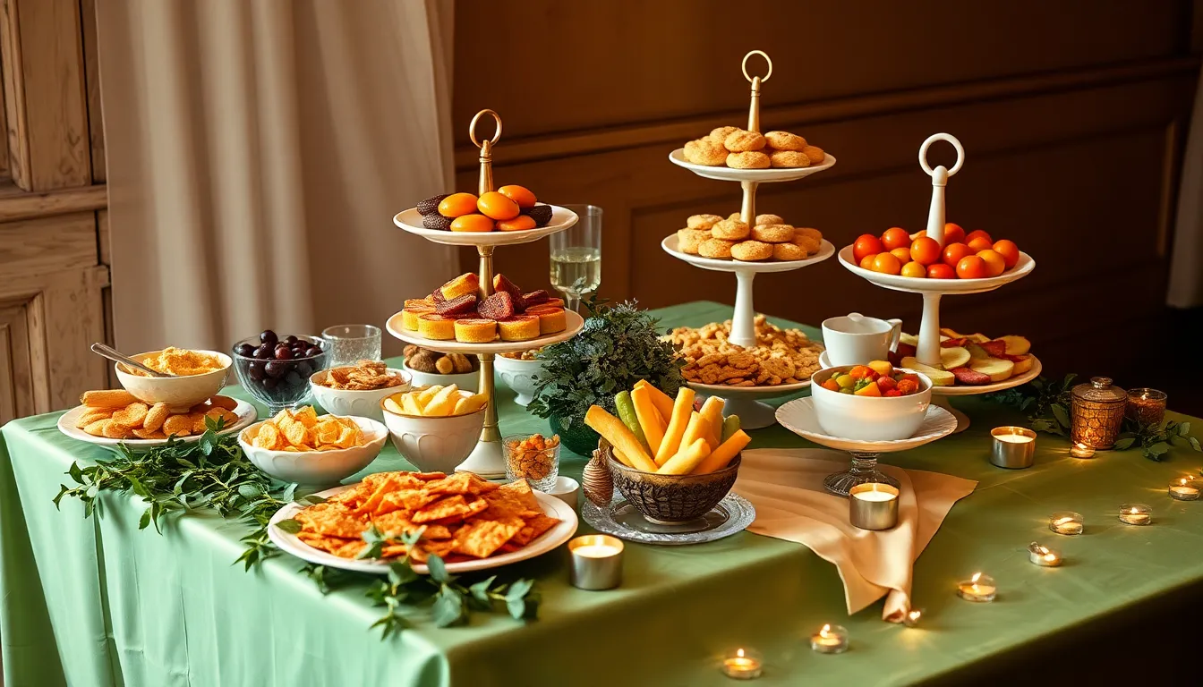 50+ Wedding Snack Table Ideas That Will Wow Your Guests (Plus Budget Tips!) 12 50+ Wedding Snack Table Ideas That Will Wow Your Guests (Plus Budget Tips!) 11