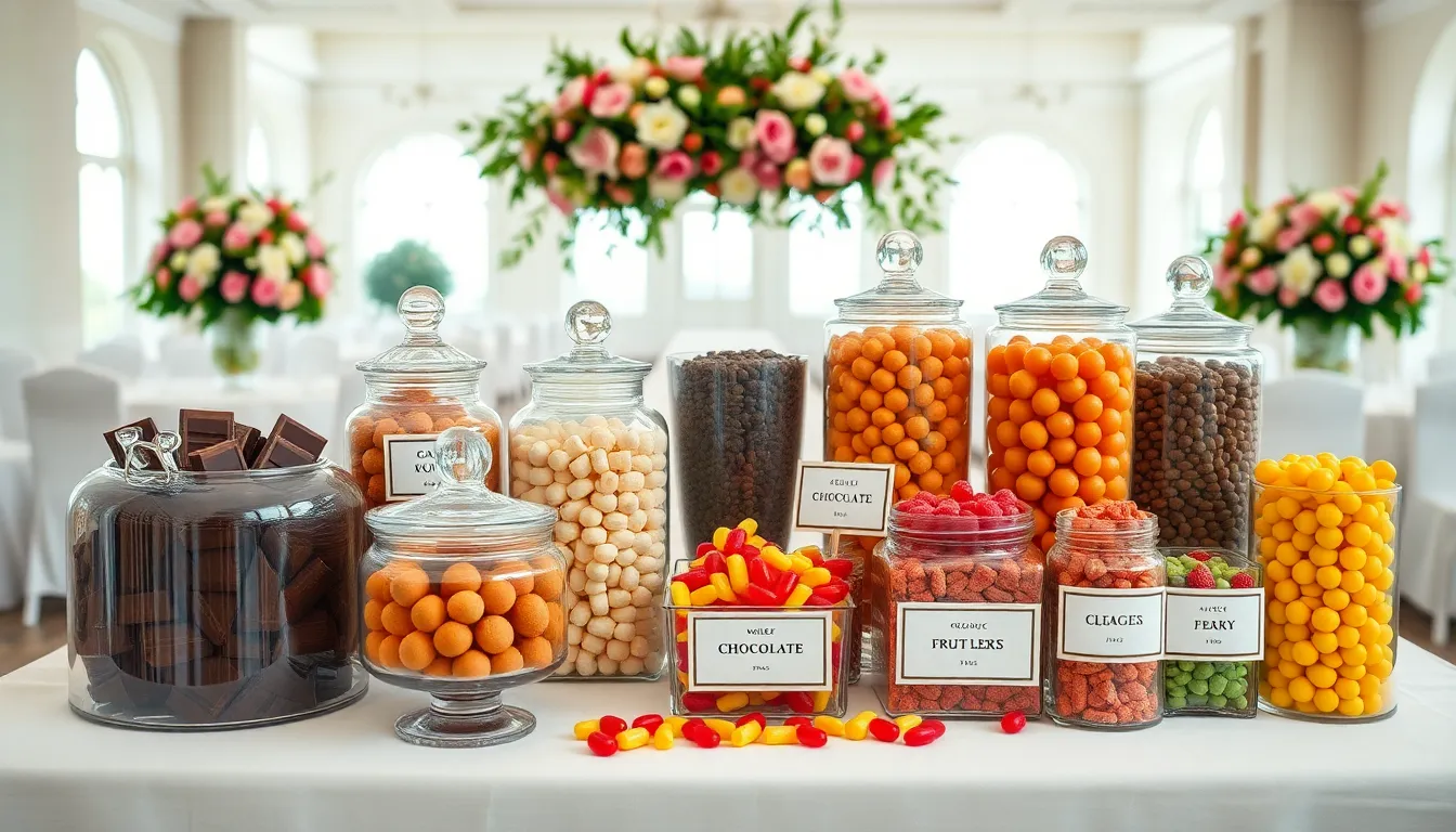 50+ Sweet Candy Bar Ideas for Wedding That Will Wow Your Guests 13