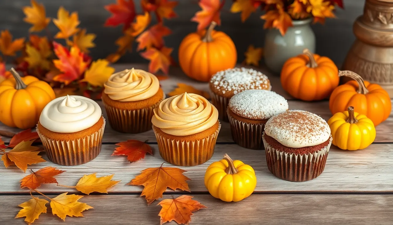 25 Stunning Fall Wedding Cupcakes Ideas That Will Wow Your Guests 13