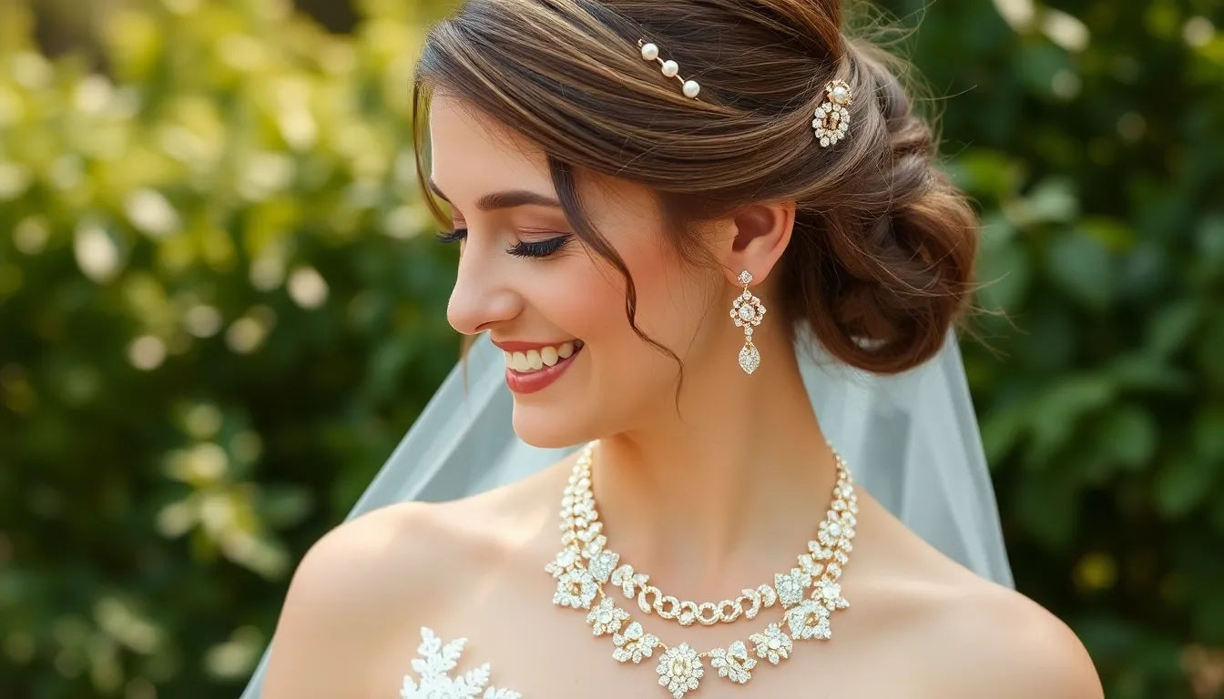 23 Stunning Gold Wedding Jewelry Ideas for Brides That'll Make You Sparkle 13