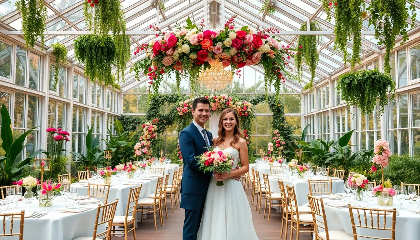 20 Stunning Greenhouse Wedding Venue Ideas for Your Dream Celebration 14 20 Stunning Greenhouse Wedding Venue Ideas for Your Dream Celebration 13