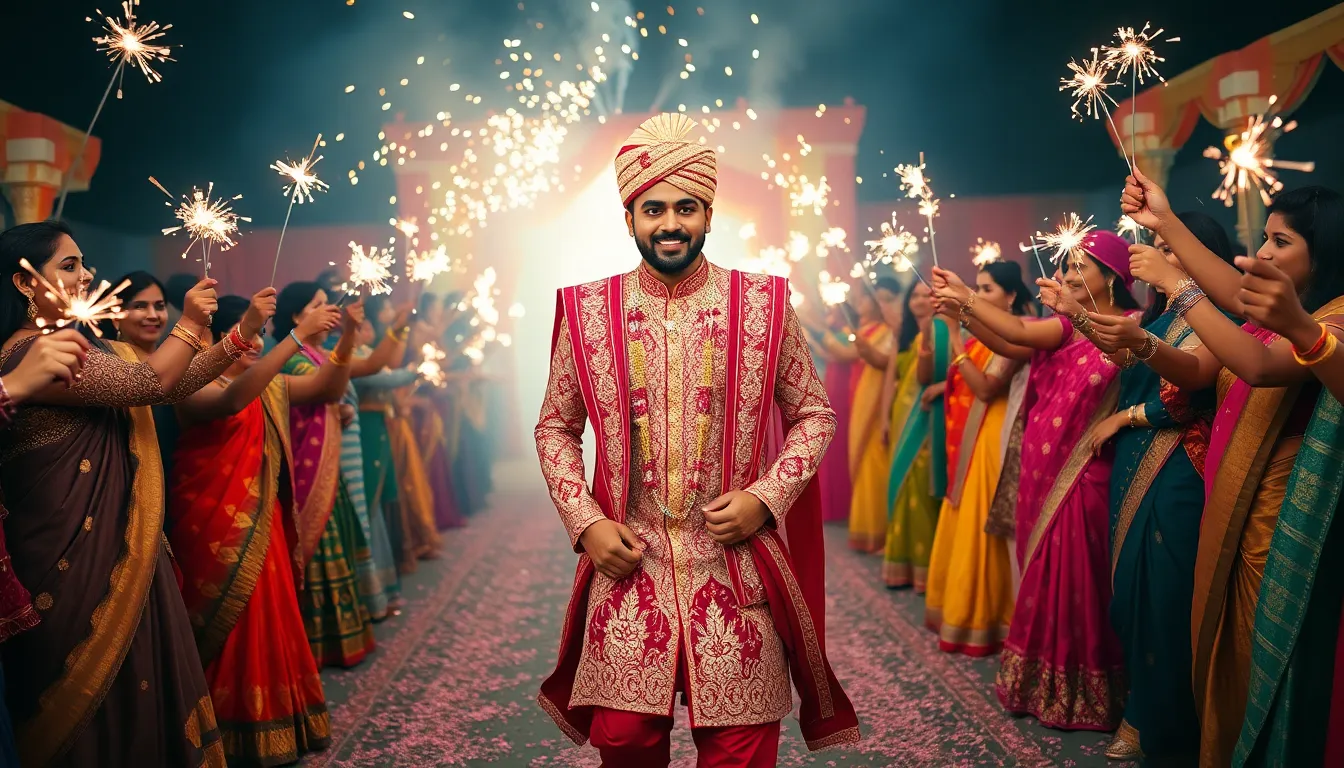 25 Stunning Groom Entry Ideas for Indian Weddings That Will Leave Guests Speechless 14 25 Stunning Groom Entry Ideas for Indian Weddings That Will Leave Guests Speechless 13