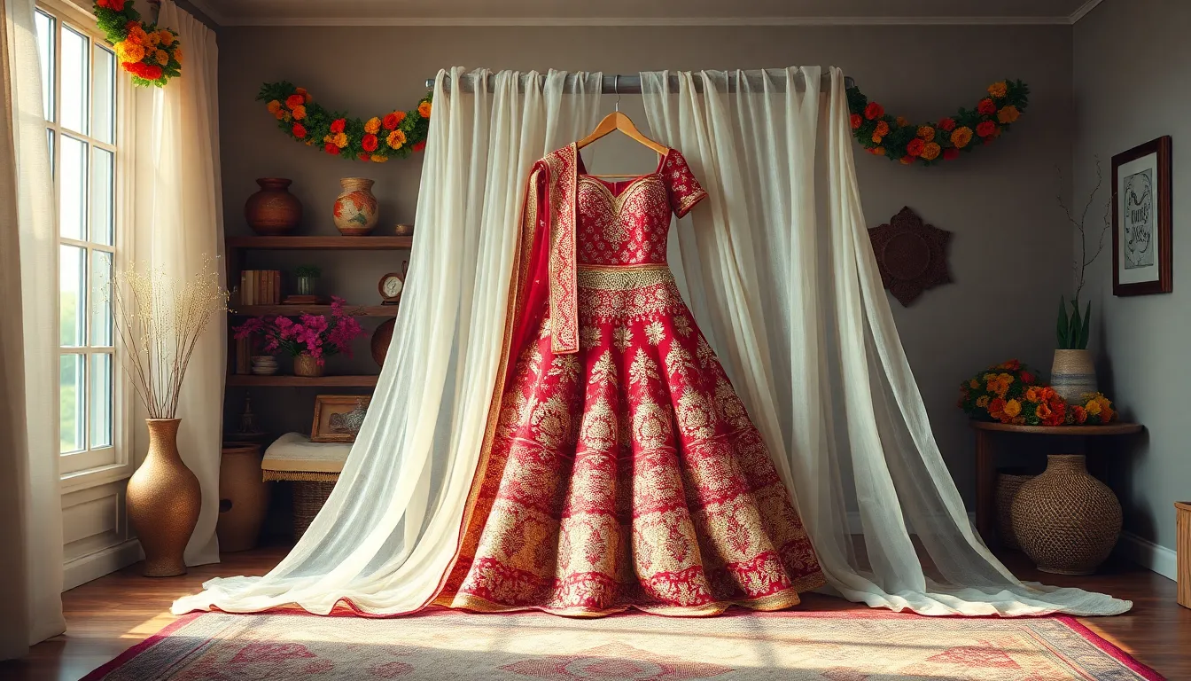 7 Expert Lehenga Packing Ideas for Wedding Travel (No Wrinkles!) 13