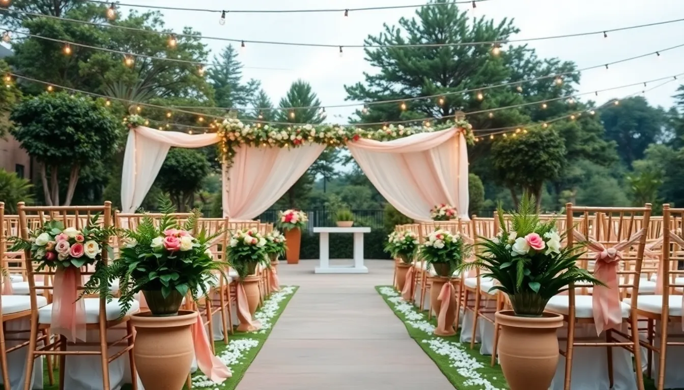 25 Stunning Outdoor Wedding Seating Ideas That Will Wow Your Guests 13