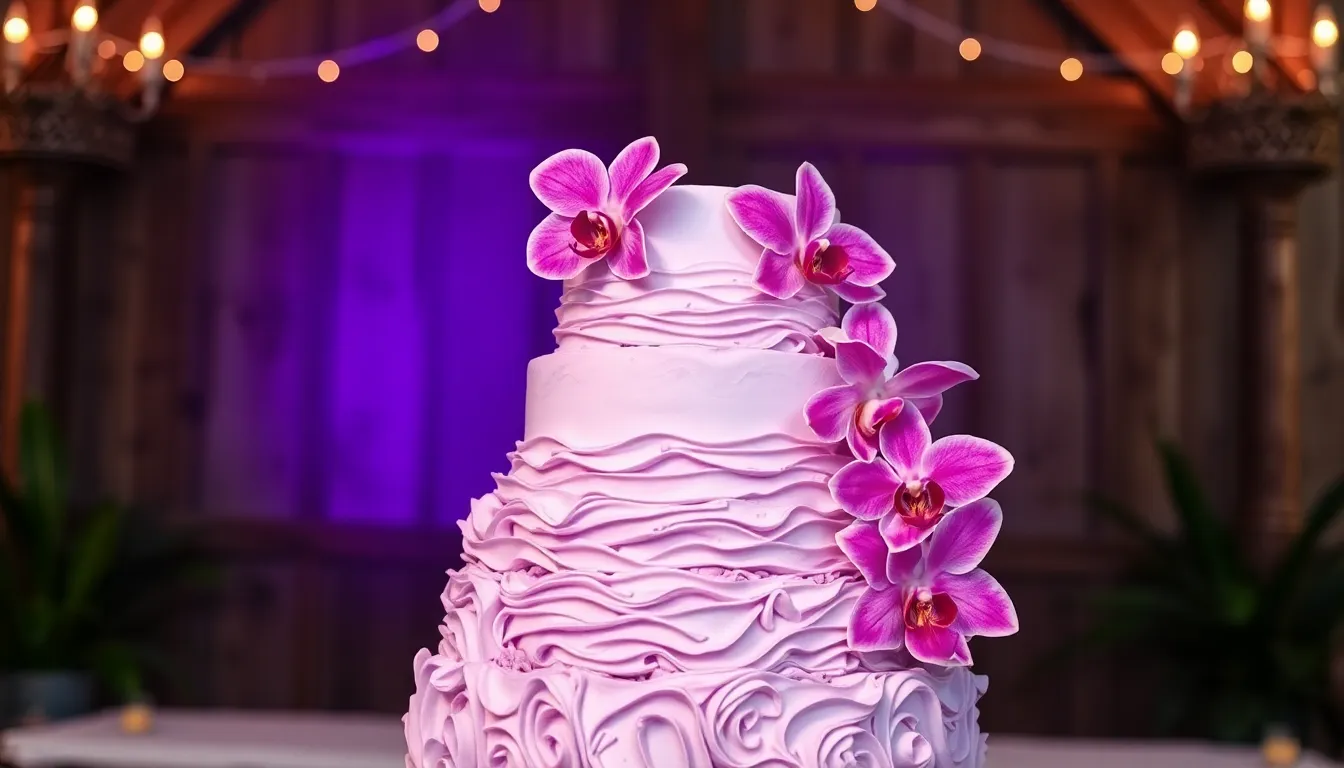 30 Stunning Purple Wedding Cake Ideas That Will Wow Your Guests in 2025 14 30 Stunning Purple Wedding Cake Ideas That Will Wow Your Guests in 2025 13