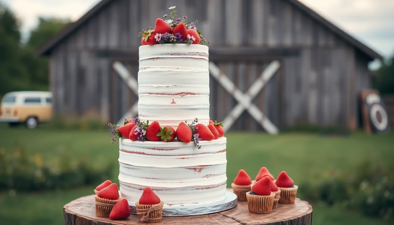 25 Stunning Rustic Wedding Cake Ideas That'll Make Your Guests Say "Wow!" 14 25 Stunning Rustic Wedding Cake Ideas That'll Make Your Guests Say "Wow!" 13