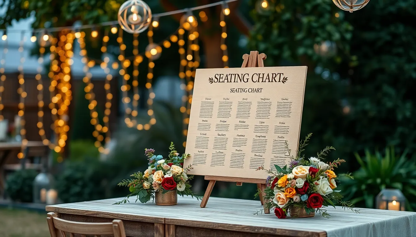 25 Stunning Wedding Seating Chart Ideas That'll Wow Your Guests (2025 Guide) 13
