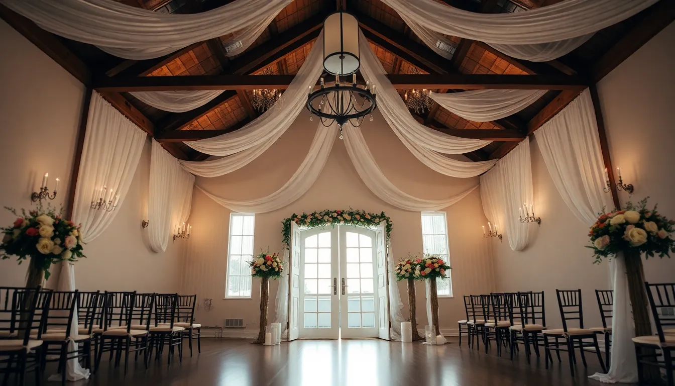 15 Simple Indoor Wedding Venue Ideas That Won't Break Your Budget 13