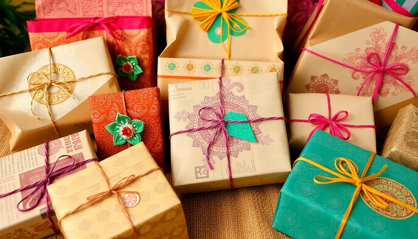 15 Stunning Indian Wedding Gift Wrapping Ideas That'll Wow Any Couple 13