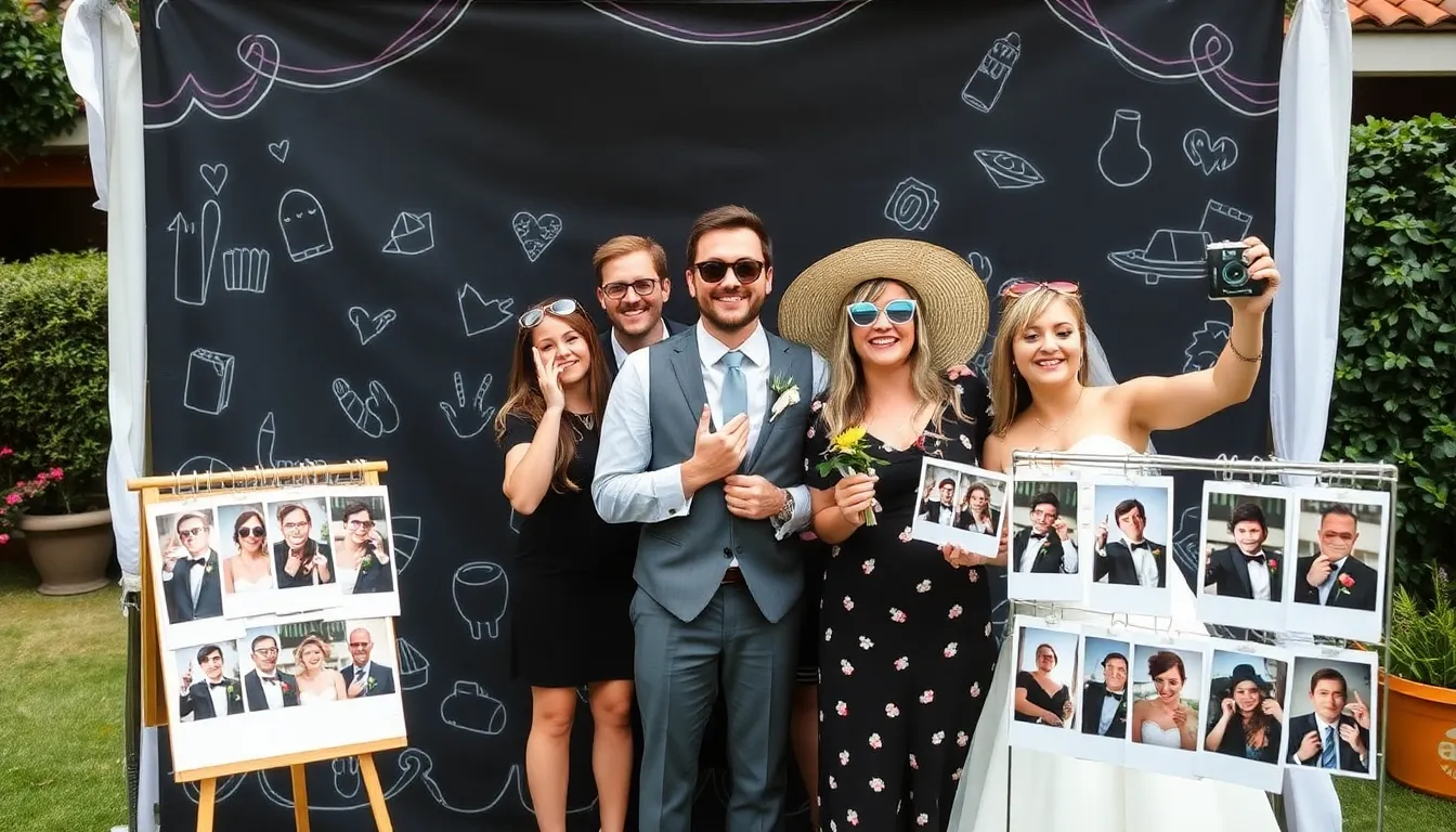 50 Stunning Wedding Photo Booth Backdrop Ideas to Wow Your Guests 13