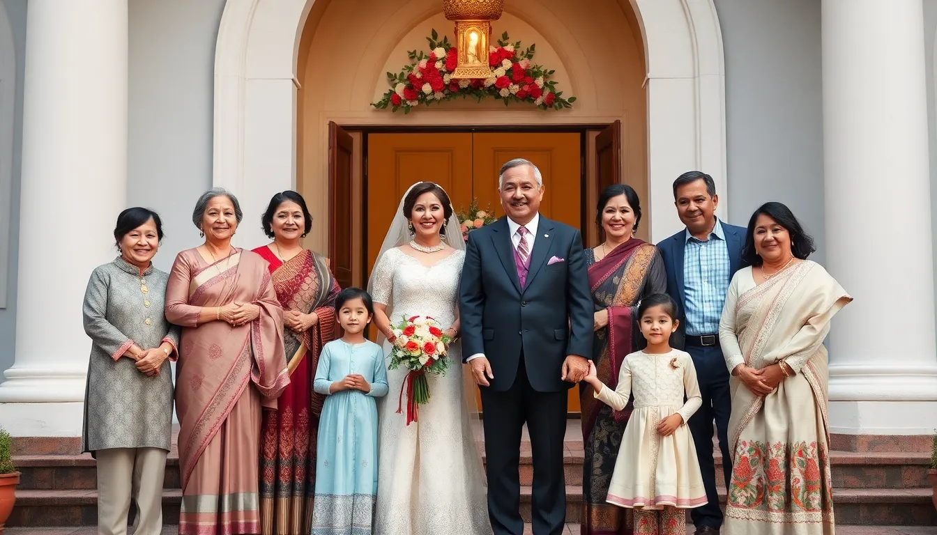 50 Creative Wedding Photo Ideas for Family That'll Make Everyone Smile 13