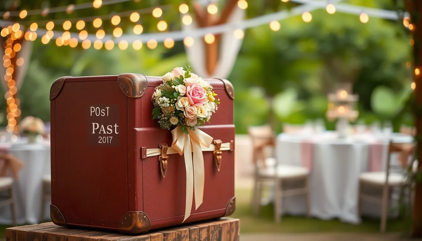 25 Stunning Wedding Post Box Ideas That'll Make Your Guests Go Wow (+ DIY Tips) 14 25 Stunning Wedding Post Box Ideas That'll Make Your Guests Go Wow (+ DIY Tips) 13