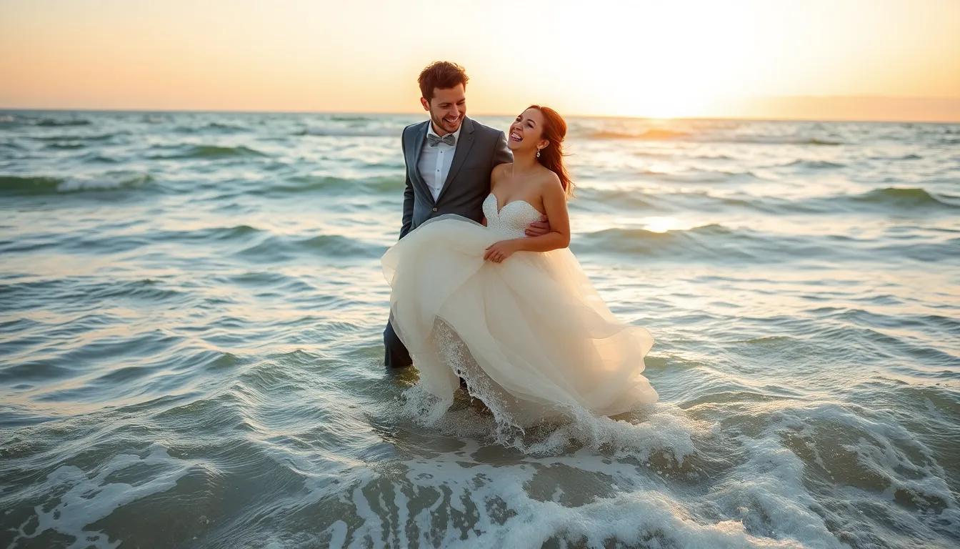 50 Stunning Beach Wedding Picture Ideas That Will Make Your Album Unforgettable 15