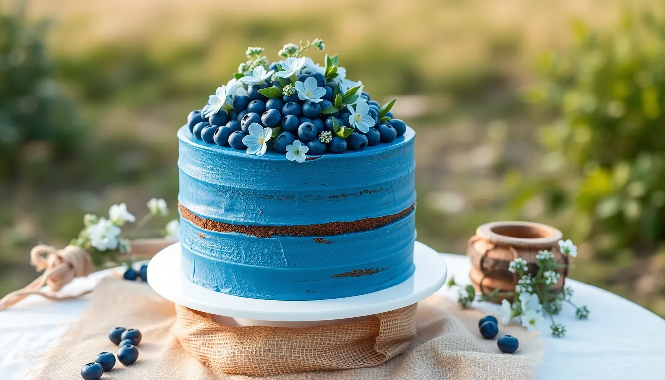 25 Stunning Blue Wedding Cake Ideas That Will Make Your Big Day Unforgettable 15