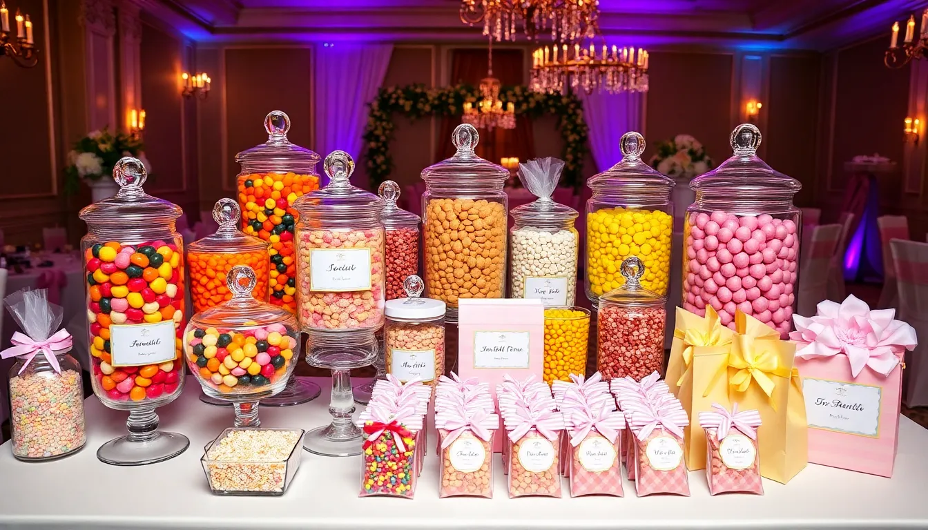 50+ Sweet Candy Bar Ideas for Wedding That Will Wow Your Guests 15