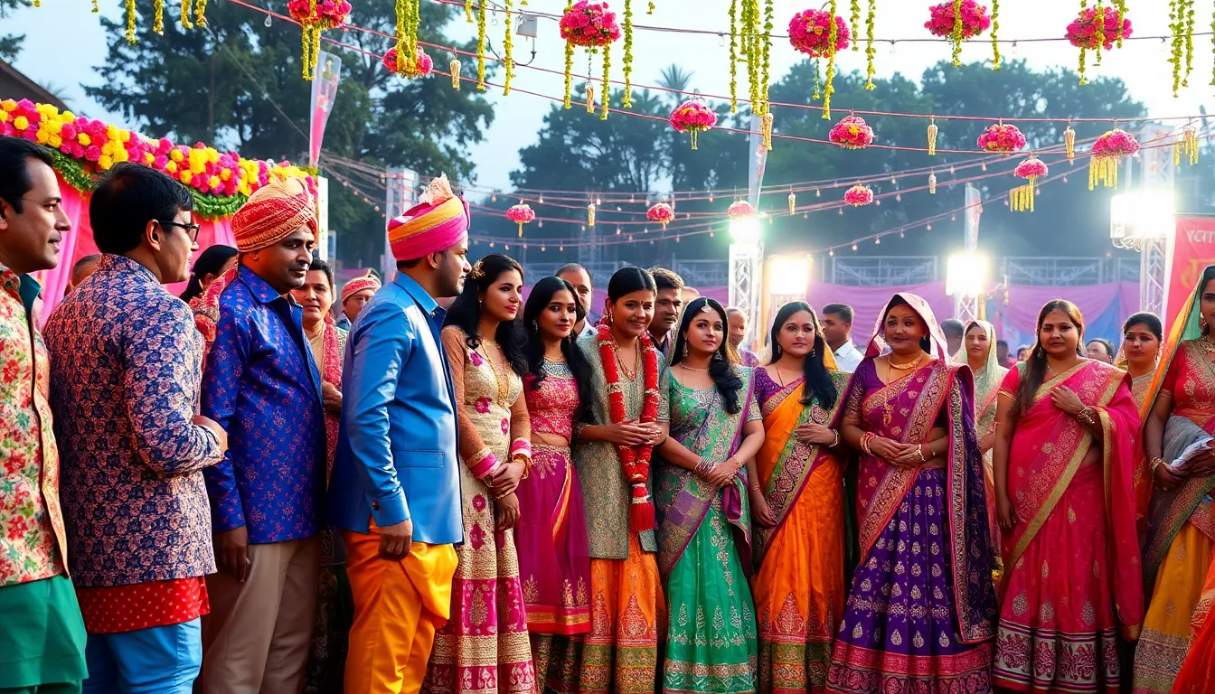 25 Stunning Carnival Outfit Ideas for Indian Weddings That'll Make You Shine 16 25 Stunning Carnival Outfit Ideas for Indian Weddings That'll Make You Shine 15