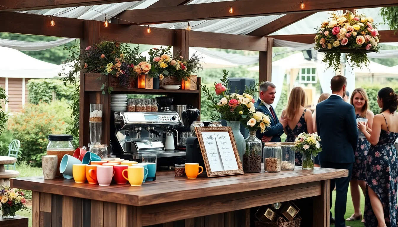 25 Stunning Coffee Bar Ideas for Wedding That Will Wow Your Guests 15