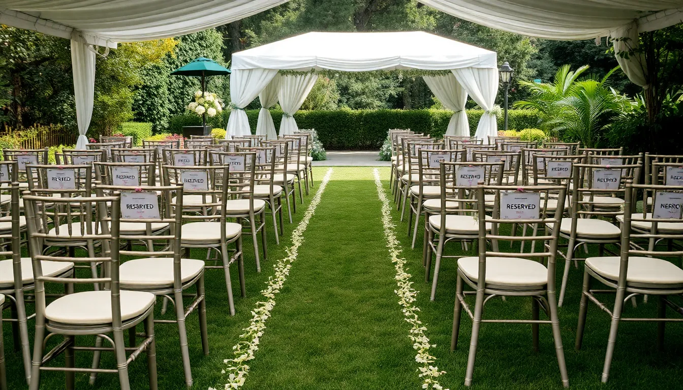 25 Stunning Outdoor Wedding Seating Ideas That Will Wow Your Guests 15