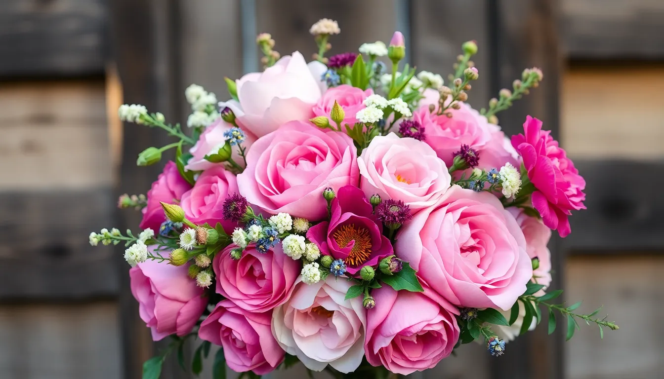 25 Stunning Pink Wedding Bouquet Ideas for Your Dream Day 15