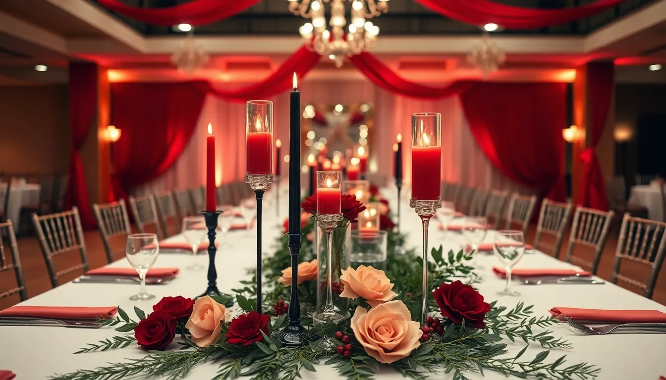 47 Stunning Black and Red Wedding Ideas That Will Leave Guests Speechless 17