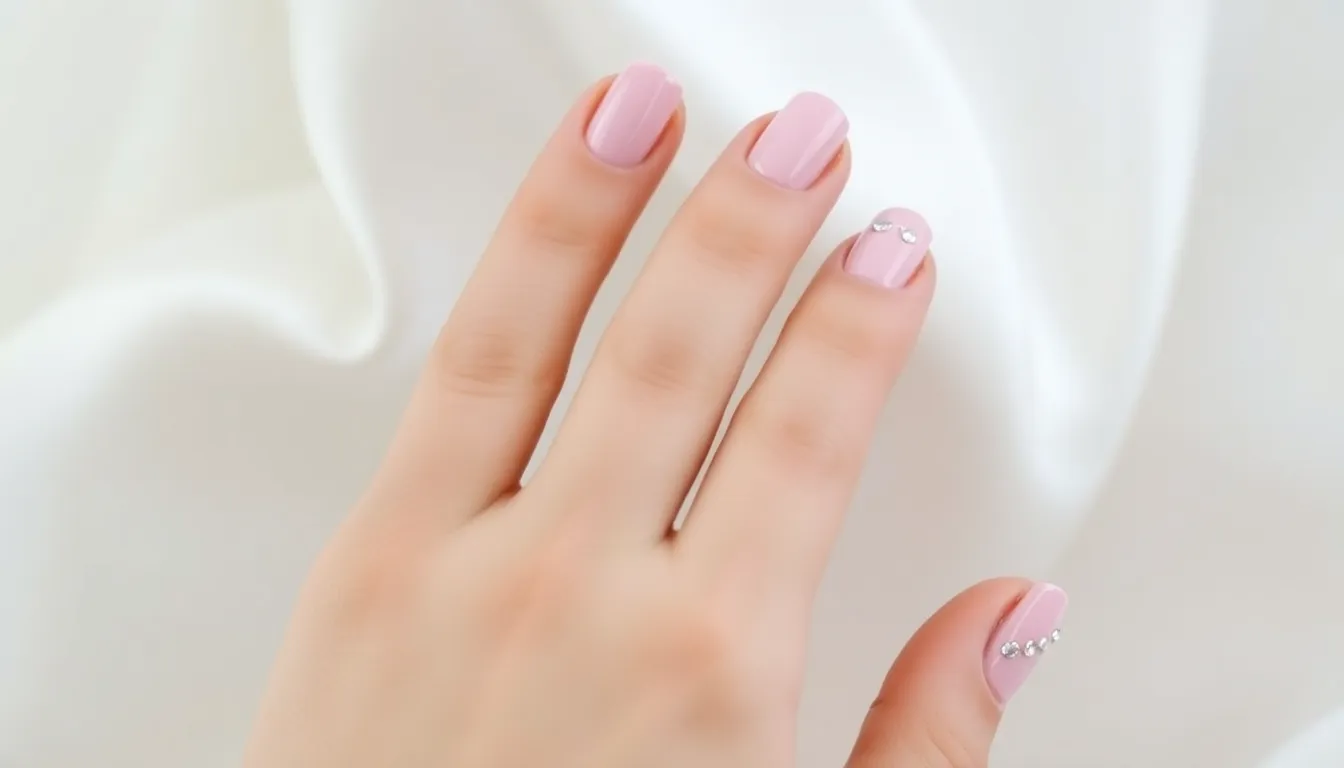 50+ Stunning Bridal Manicure Wedding Nails Ideas for Your Perfect Day 18 50+ Stunning Bridal Manicure Wedding Nails Ideas for Your Perfect Day 17