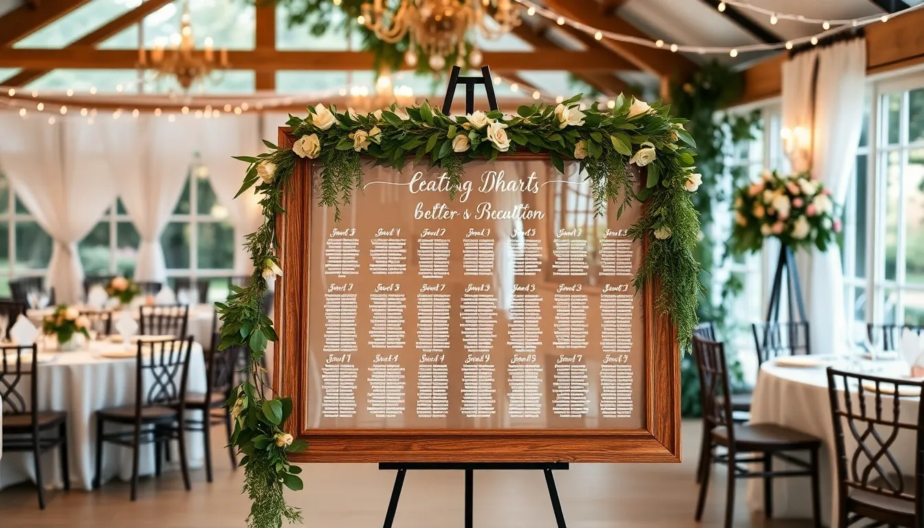 25 Stunning Wedding Seating Chart Ideas That'll Wow Your Guests (2025 Guide) 17
