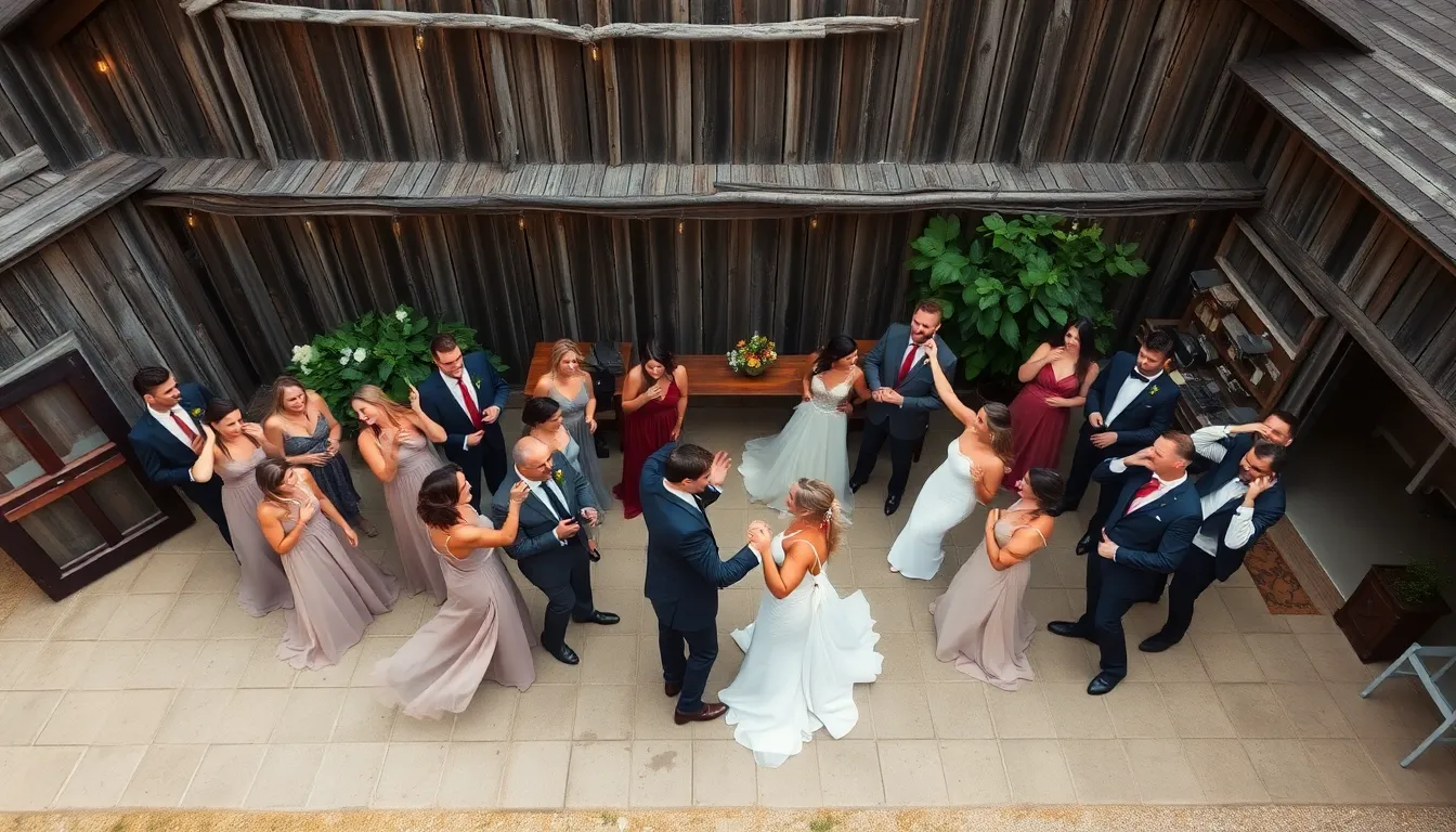 50+ Creative Wedding Party Photo Ideas That'll Make Your Friends Jealous 17