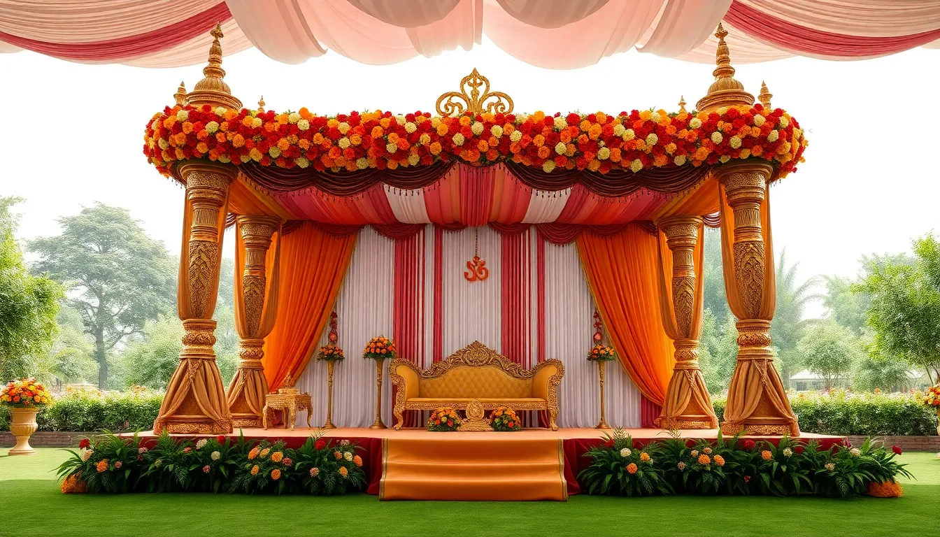 50 Stunning Wedding Stage Design Backdrop Ideas for Your Dream Day 18 50 Stunning Wedding Stage Design Backdrop Ideas for Your Dream Day 17