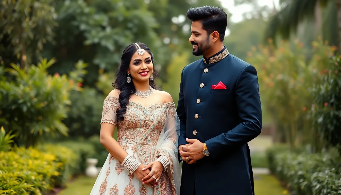 50 Stunning Bride Groom Dress Indian Wedding Ideas for 2025 2 50 Stunning Bride Groom Dress Indian Wedding Ideas for 2025 1