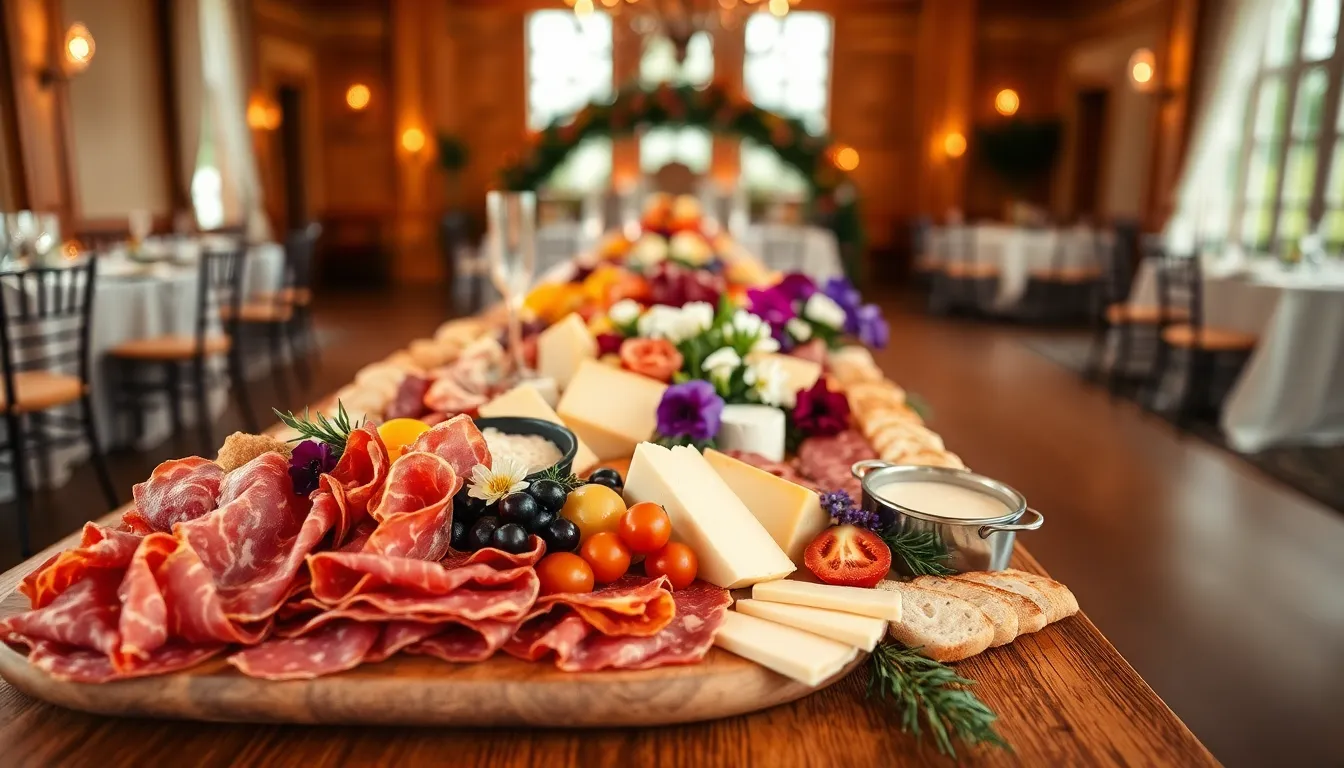 25 Stunning Charcuterie Board Ideas for Your Wedding Reception 1