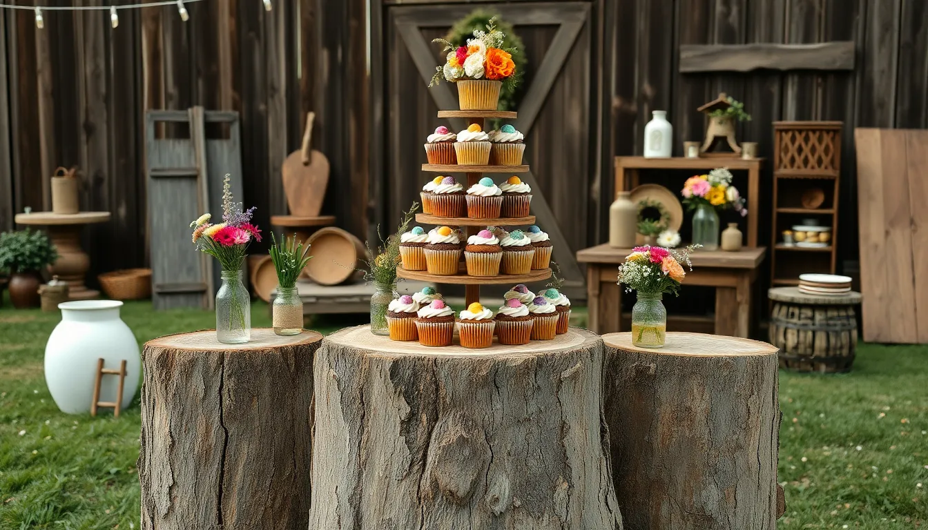25 Stunning Wedding Cupcake Display Ideas That Will Wow Your Guests 2 25 Stunning Wedding Cupcake Display Ideas That Will Wow Your Guests 1
