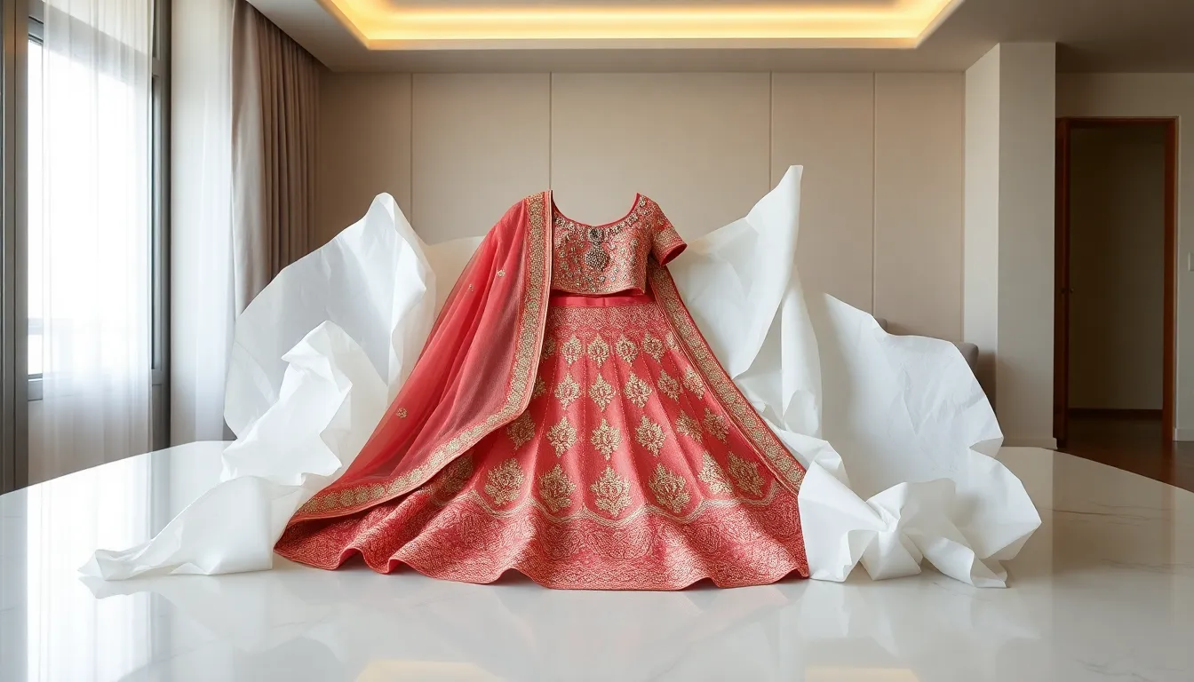 7 Expert Lehenga Packing Ideas for Wedding Travel (No Wrinkles!) 1