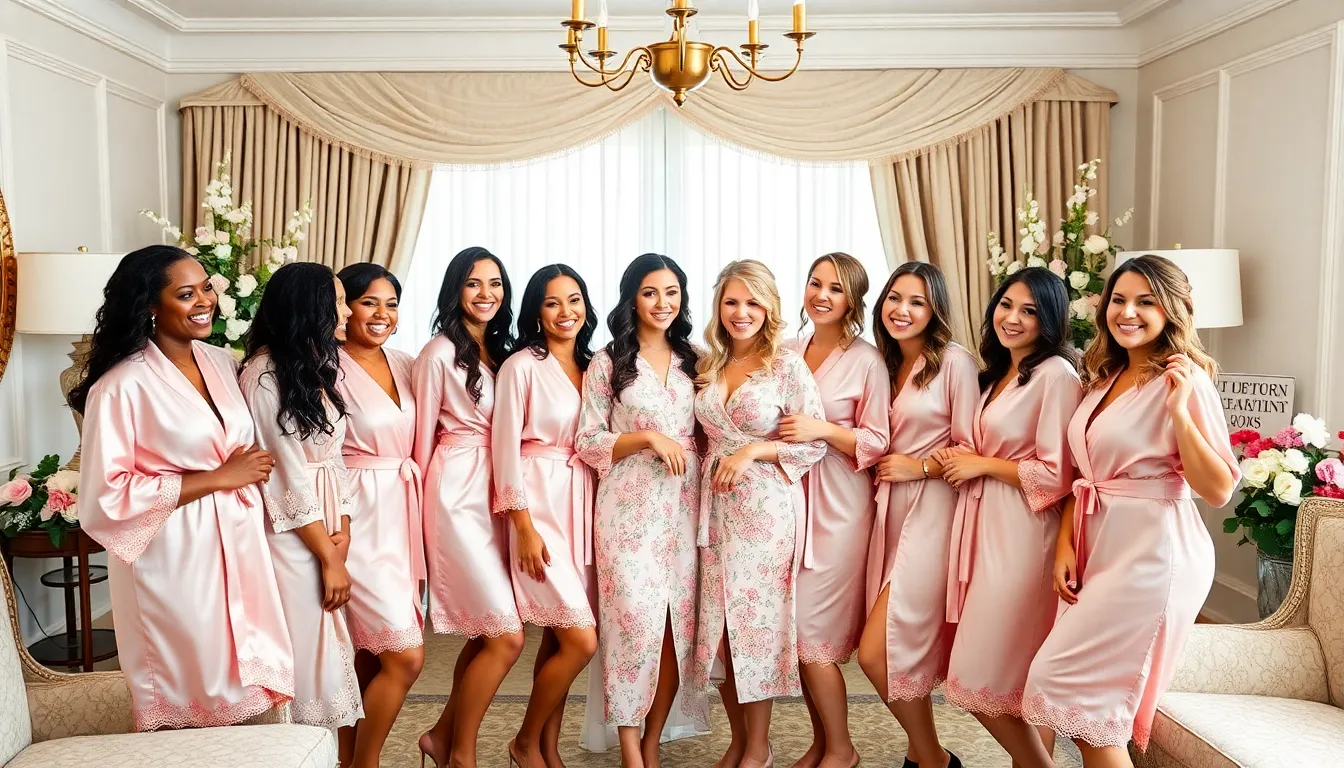 15 Morning of Wedding Ideas for Bridal Parties That Create Magical Memories 2 15 Morning of Wedding Ideas for Bridal Parties That Create Magical Memories 1
