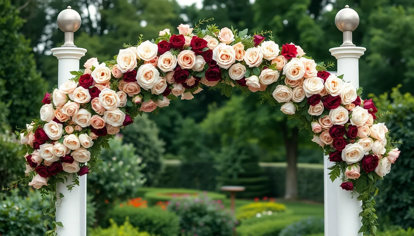 25 Stunning Outdoor Wedding Arch Ideas That Will Transform Your Big Day 2 25 Stunning Outdoor Wedding Arch Ideas That Will Transform Your Big Day 1