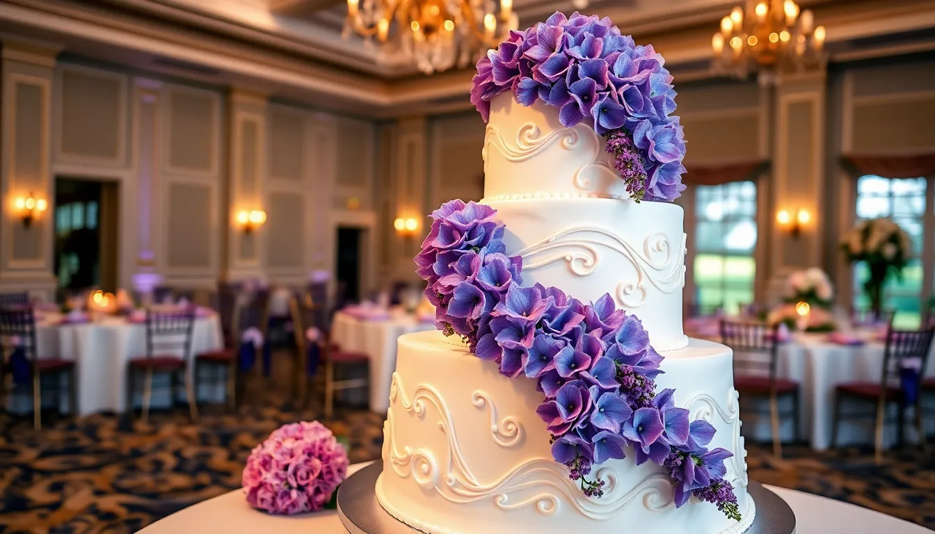 30 Stunning Purple Wedding Cake Ideas That Will Wow Your Guests in 2025 2 30 Stunning Purple Wedding Cake Ideas That Will Wow Your Guests in 2025 1