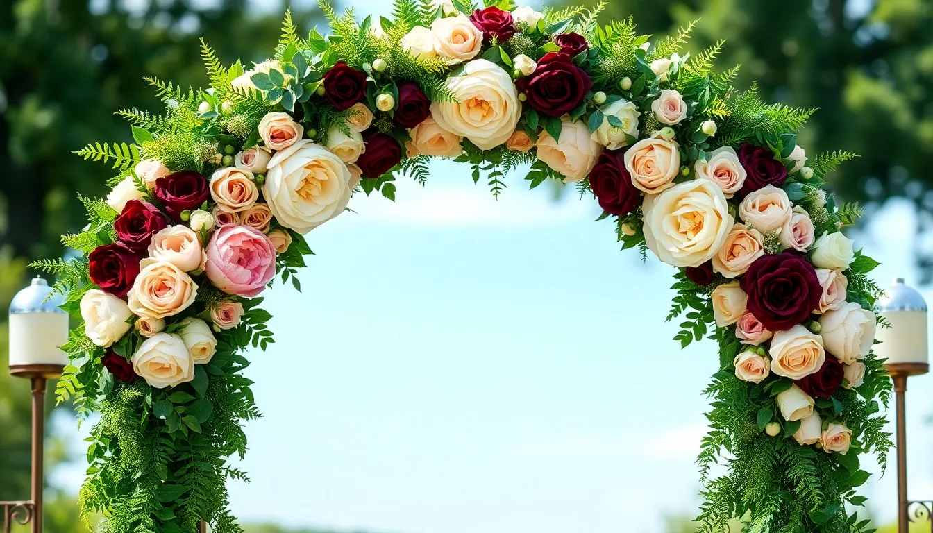 25 Stunning Round Wedding Arch Ideas That Will Make Your Big Day Unforgettable 2 25 Stunning Round Wedding Arch Ideas That Will Make Your Big Day Unforgettable 1