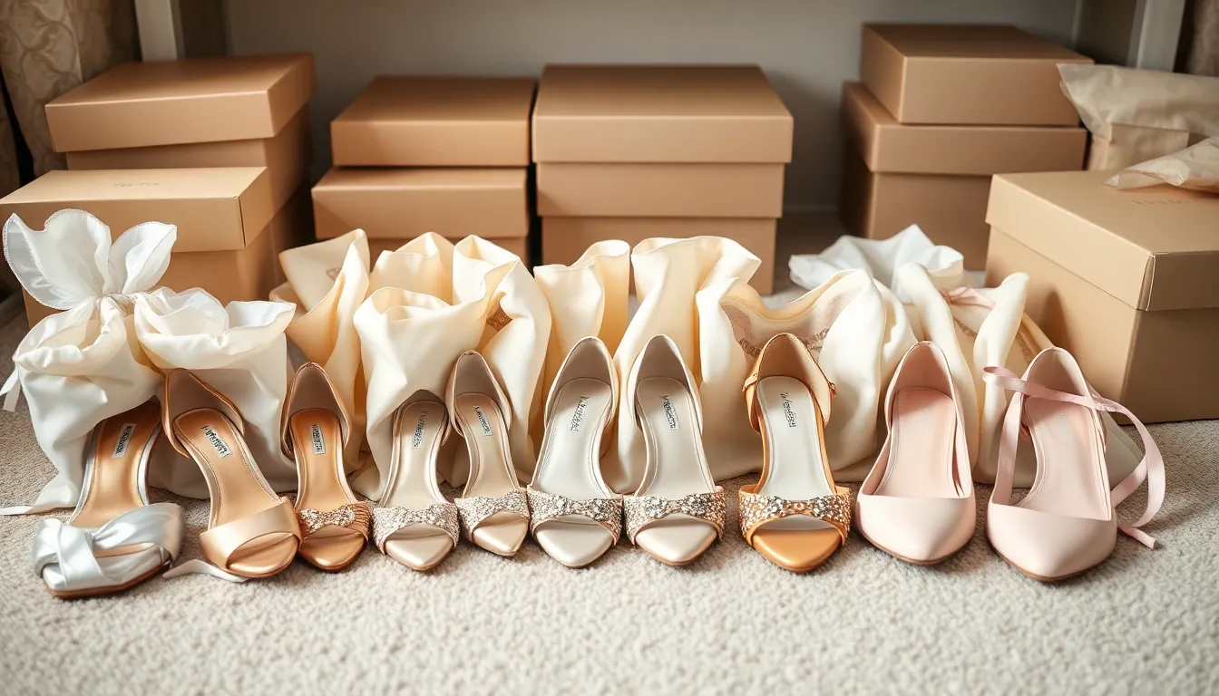 7 Genius Wedding Shoe Packing Ideas That Keep Your Heels Perfect 2 7 Genius Wedding Shoe Packing Ideas That Keep Your Heels Perfect 1