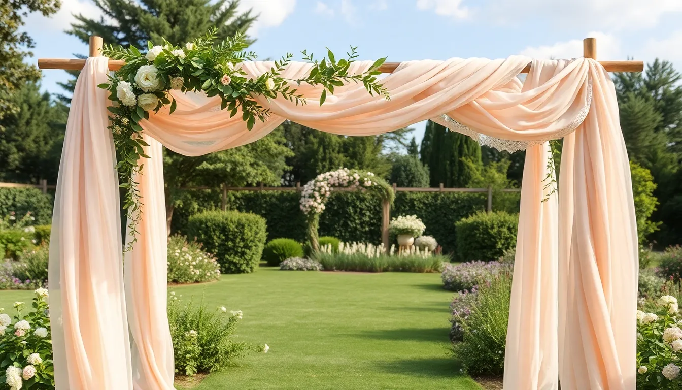 25 Simple Wedding Arch Ideas That'll Make Your Big Day Stunning (On Any Budget!) 1