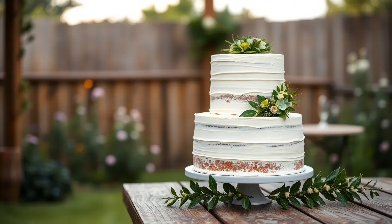 25 Simple Wedding Cake Ideas That Look Expensive (But Aren't!) 1