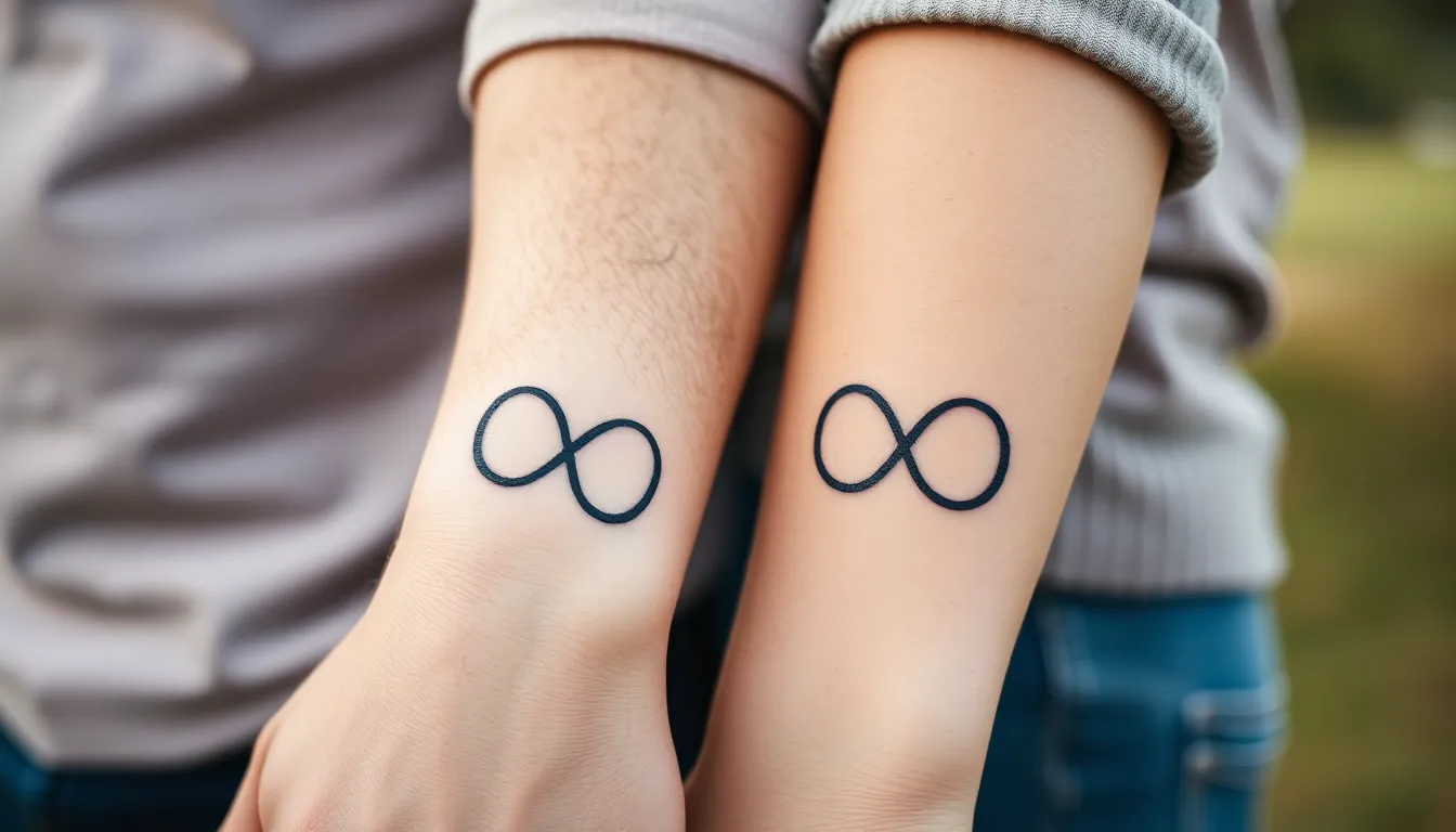25 Romantic Wedding Anniversary Tattoo Ideas Couples Are Getting in 2025 2 25 Romantic Wedding Anniversary Tattoo Ideas Couples Are Getting in 2025 1