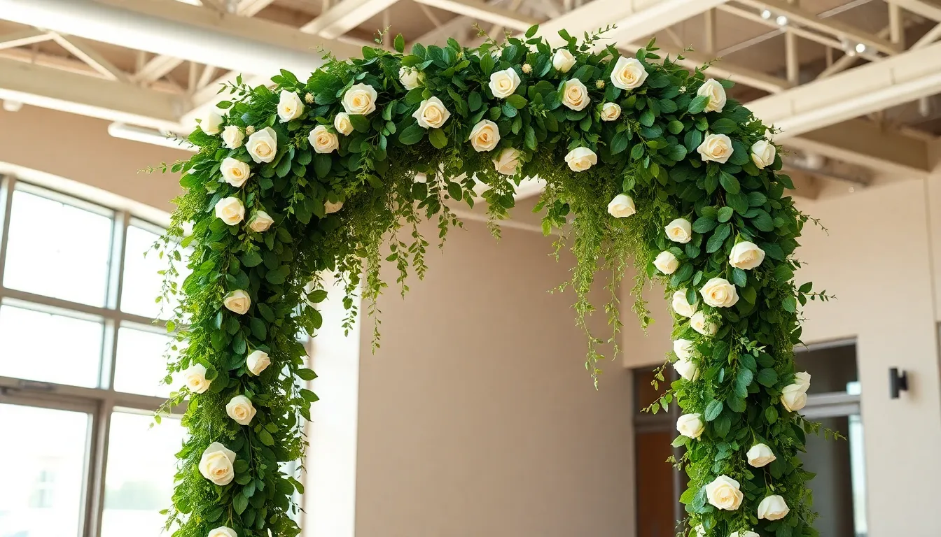 25 Stunning Indoor Wedding Arch Ideas That Will Transform Your Venue 2 25 Stunning Indoor Wedding Arch Ideas That Will Transform Your Venue 1