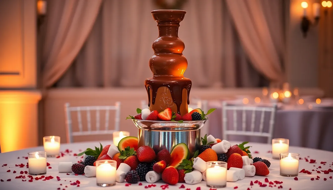 25 Stunning Wedding Chocolate Decoration Ideas That'll Wow Your Guests 1