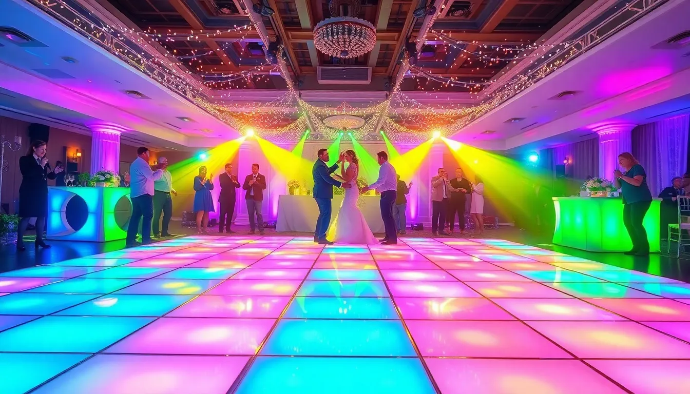 25 Stunning Wedding Dance Floor Ideas That Will Make Your Reception Unforgettable 2 25 Stunning Wedding Dance Floor Ideas That Will Make Your Reception Unforgettable 1