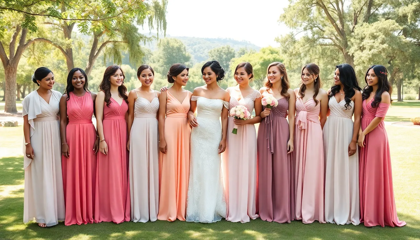 27 Stunning Wedding Dress Ideas for Sisters Who Want to Coordinate in Style 1
