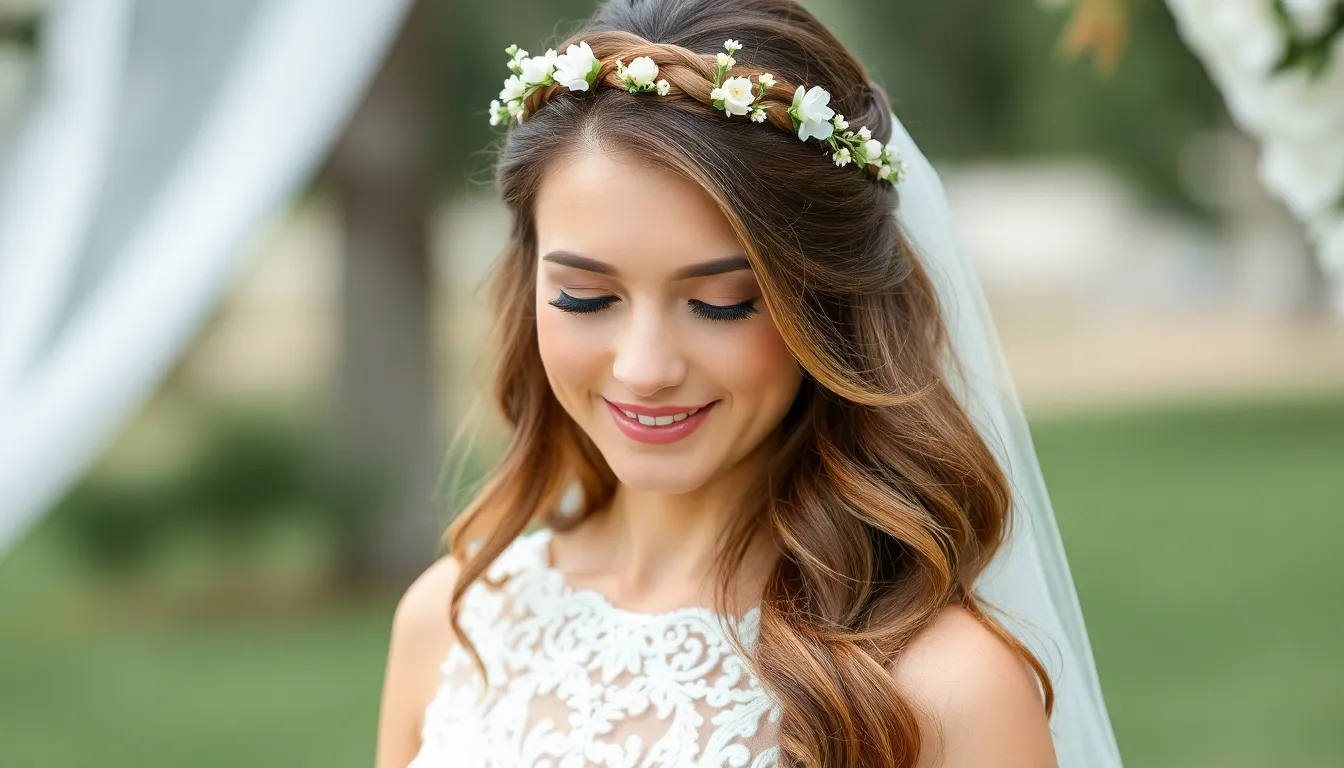 25 Stunning Wedding Hair Ideas for Long Hair: From Elegant Updos to Boho Braids 2 25 Stunning Wedding Hair Ideas for Long Hair: From Elegant Updos to Boho Braids 1