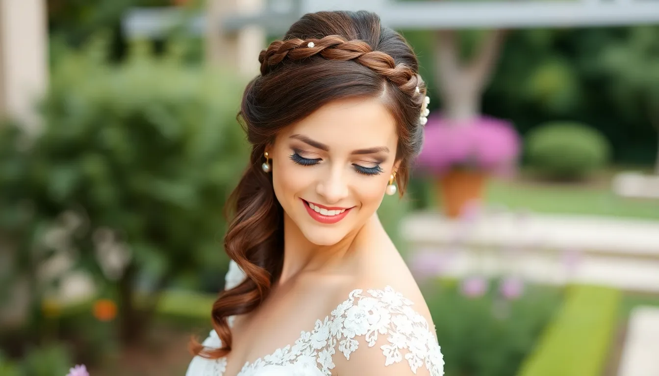 25 Stunning Wedding Hair Ideas for Medium Length Hair That'll Make You Shine 1